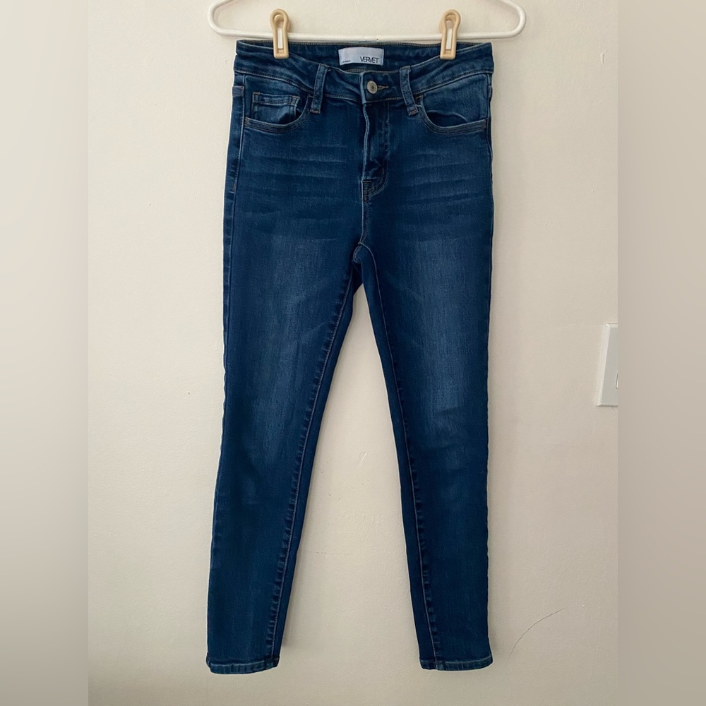 Flying Monkey Vervet Skinny Dark Wash Jeans